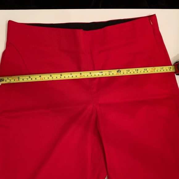 💕2 for $25💕Red ankle pants 12 NWOT - Picture 6 of 6
